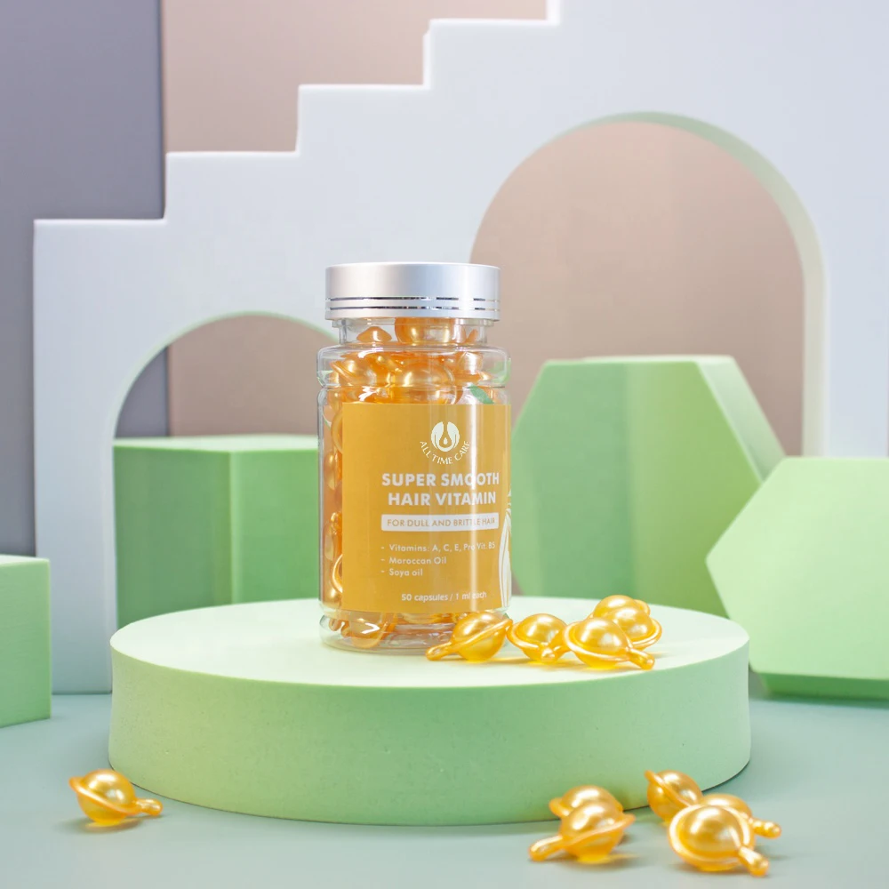 Best Hair Serum Private Label Heat Protect Blue Frizz Hair Repair Care Aloe Vera Human Hair Serum