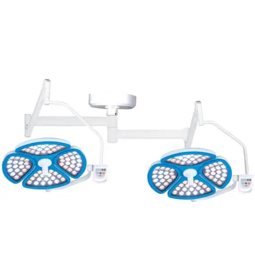 LED Hospital operating room ot lamp surgical light medical equipment ceiling light double arm