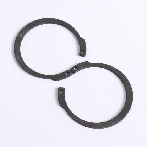 65MN manganese shaft with retaining ring outer card bearing  circlip elastic shaft card buckle  C-shaped ring