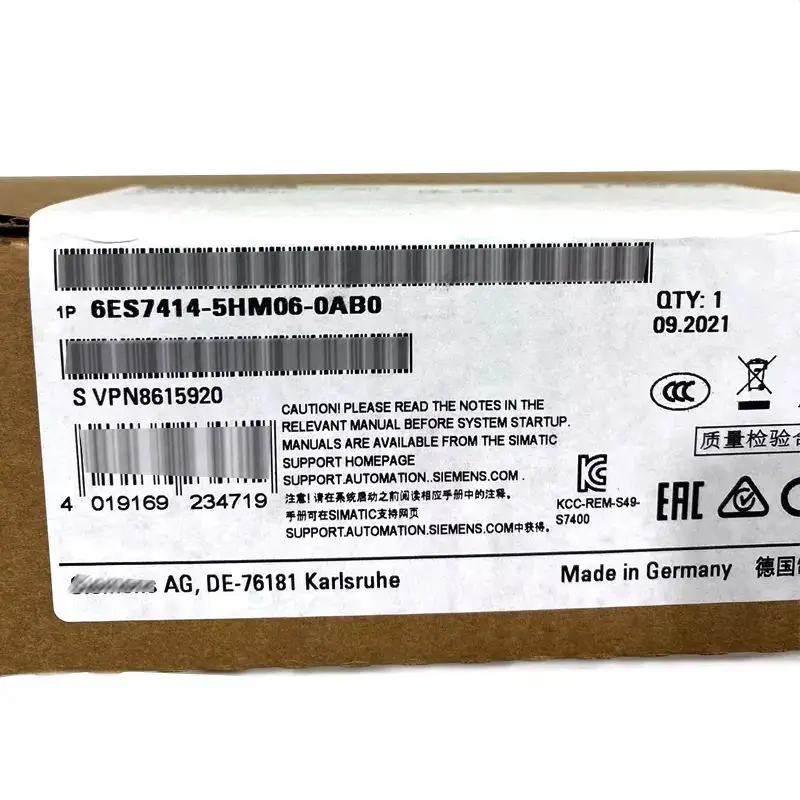 100% original In Stock for Siemens PLC 6ES7414-5HM06-0AB0
