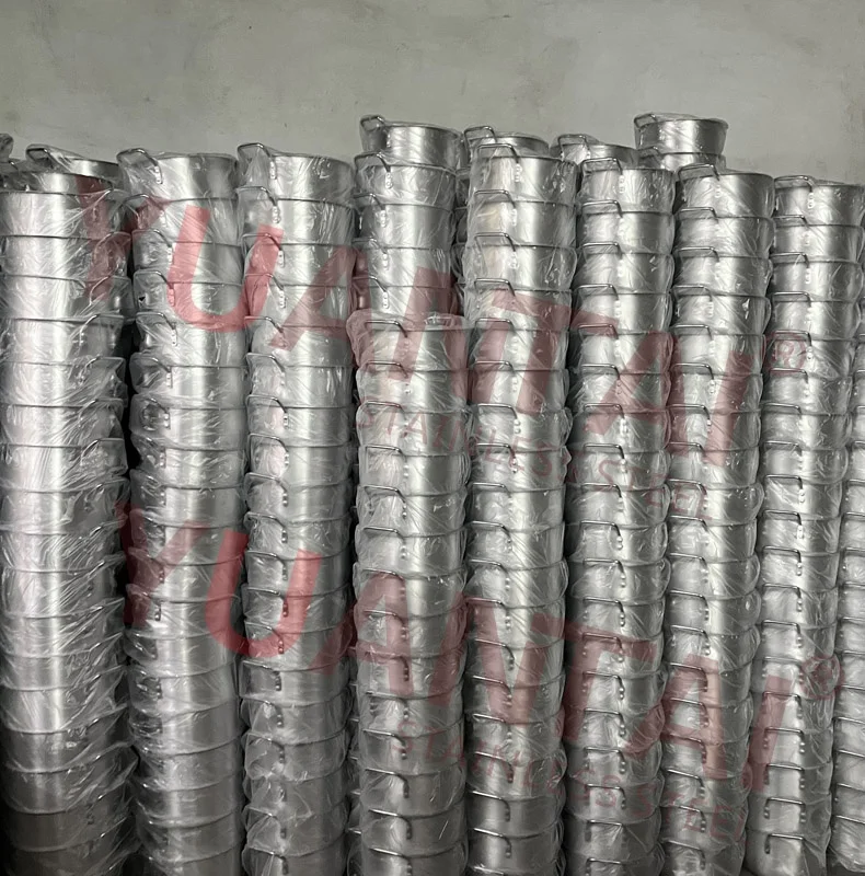 Factory Direct Cooking Pot set Soup 14 PCS aluminum satin finished Cookware cooking pot set in kitchen