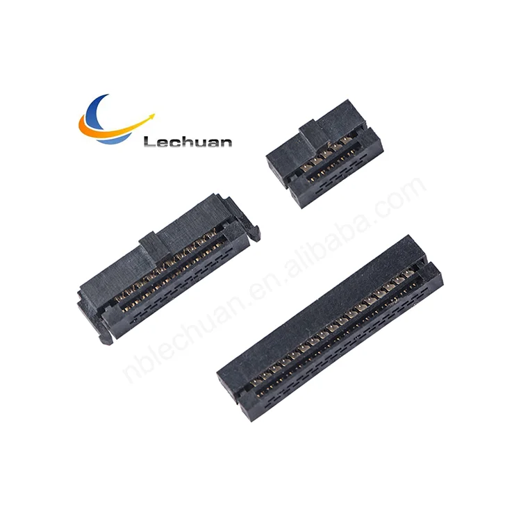 Плоский ленточный кабельный разъем IDC, соединитель для штекера frc, разъем 1,27 мм, 2 мм, 2,54 мм, проводной разъем