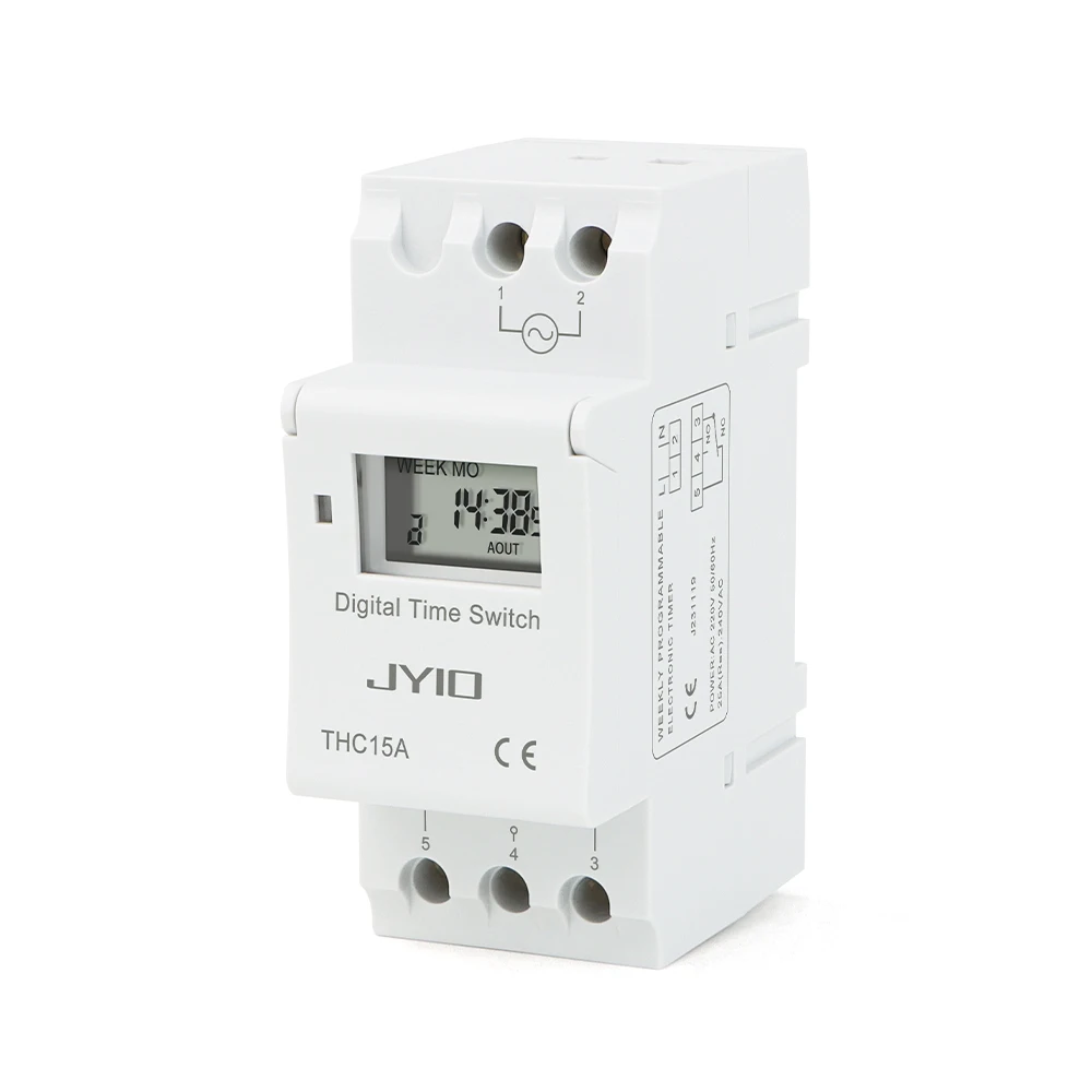 THC15A rail type time control switch 220V automatic power off timer AHC15A timing switch Time switch