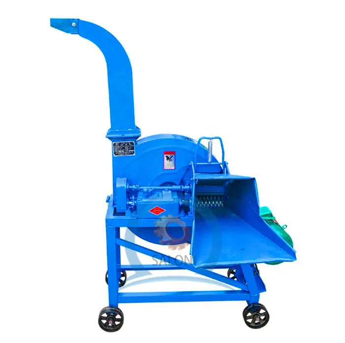 hot sale farm use grass chaff cutter straw crusher cutter automatic rice straw chaff cutter