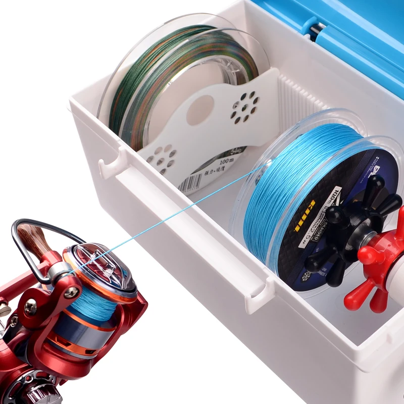 Multifunction With Sucker Fish Line Storage Portable Fishing Line Winder Spooler Machine, Reel Fishing Line Spooler