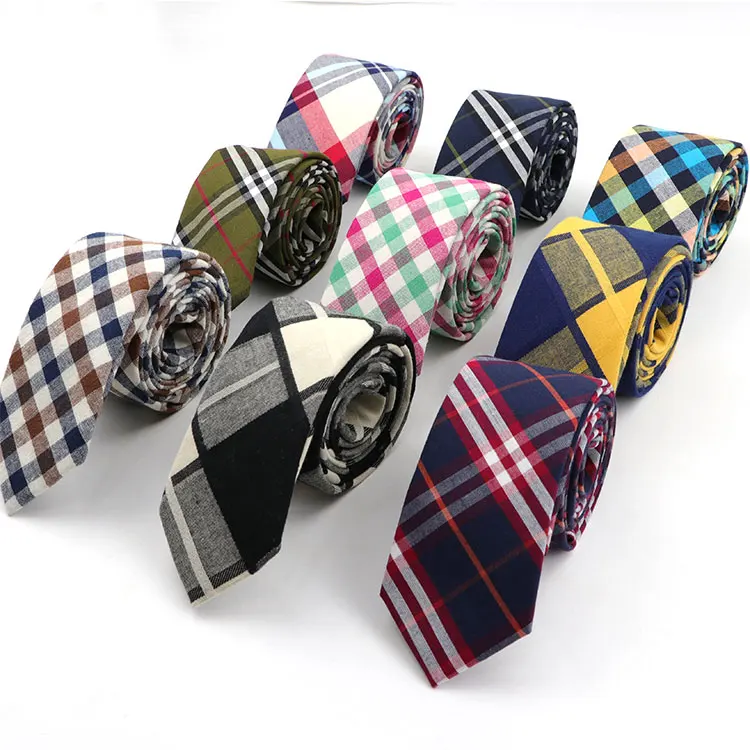 
Хлопковый галстук в полоску 6 см, чистый красочный тонкий галстук для свадьбы, галстук для жениха, галстук для мужчин 