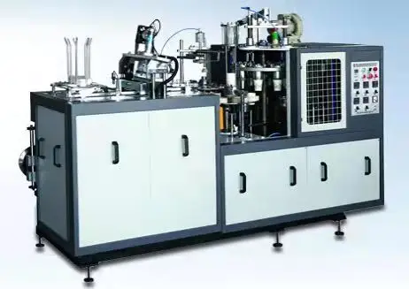2023 Automatic PS PP Pet Plastic Milk Tea Coffee Water Tea Disposable Glass Cup Making Machine