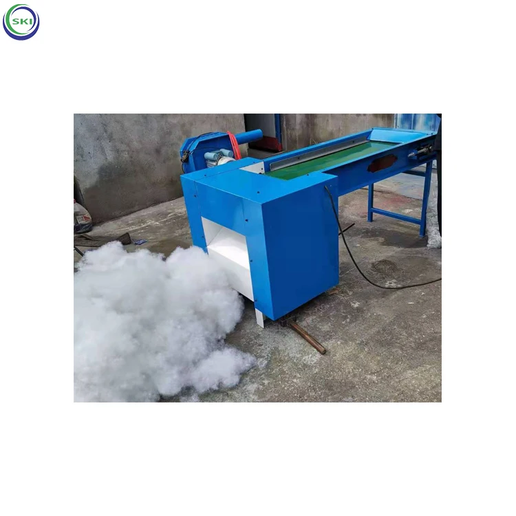 Micro Polyester Fiber Opening Machine Carding Machine Small Wool Carding Machine