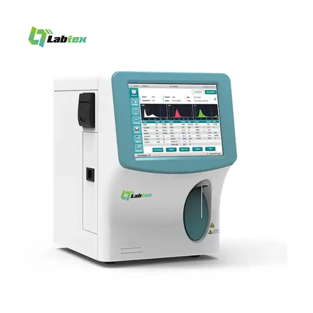 LABTEX EC-38 Auto Hematology Analyzer Blood Test Machine Hospital Veterinary Blood IVD Hematology  80 Samples/Hour