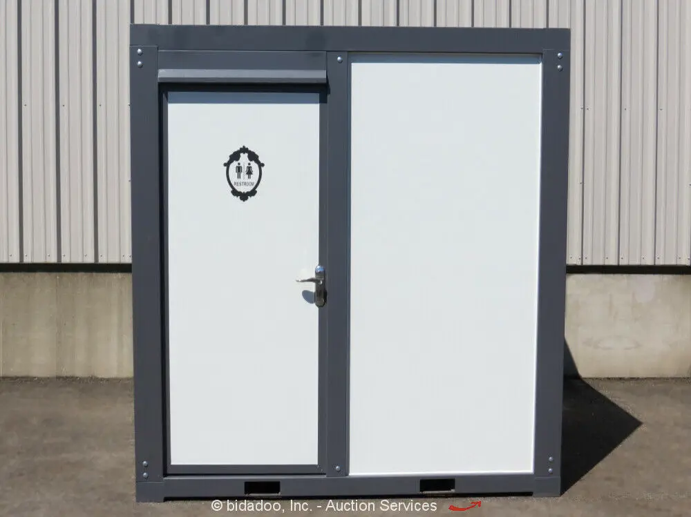 Portable full shower facilities public use container mobile toilet