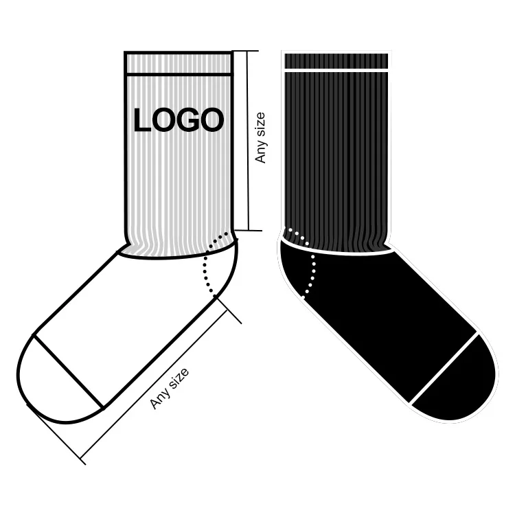 Горячая продажа 2021 Высокое Качество Пользовательский логотип носки заводская цена пользовательские носки
