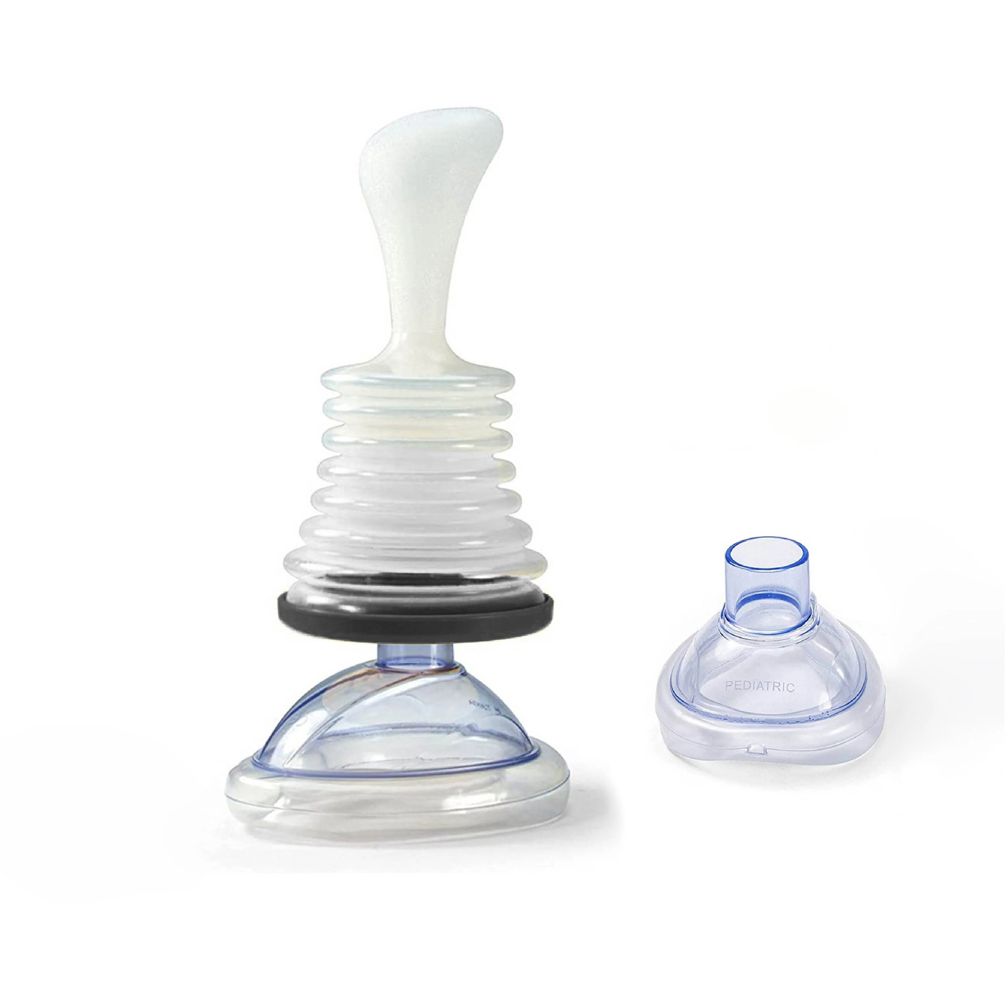 First Aid Kit Hot Sale Pvc Material Medical Disposable One Way Valve Training Single Use Cpr Mask