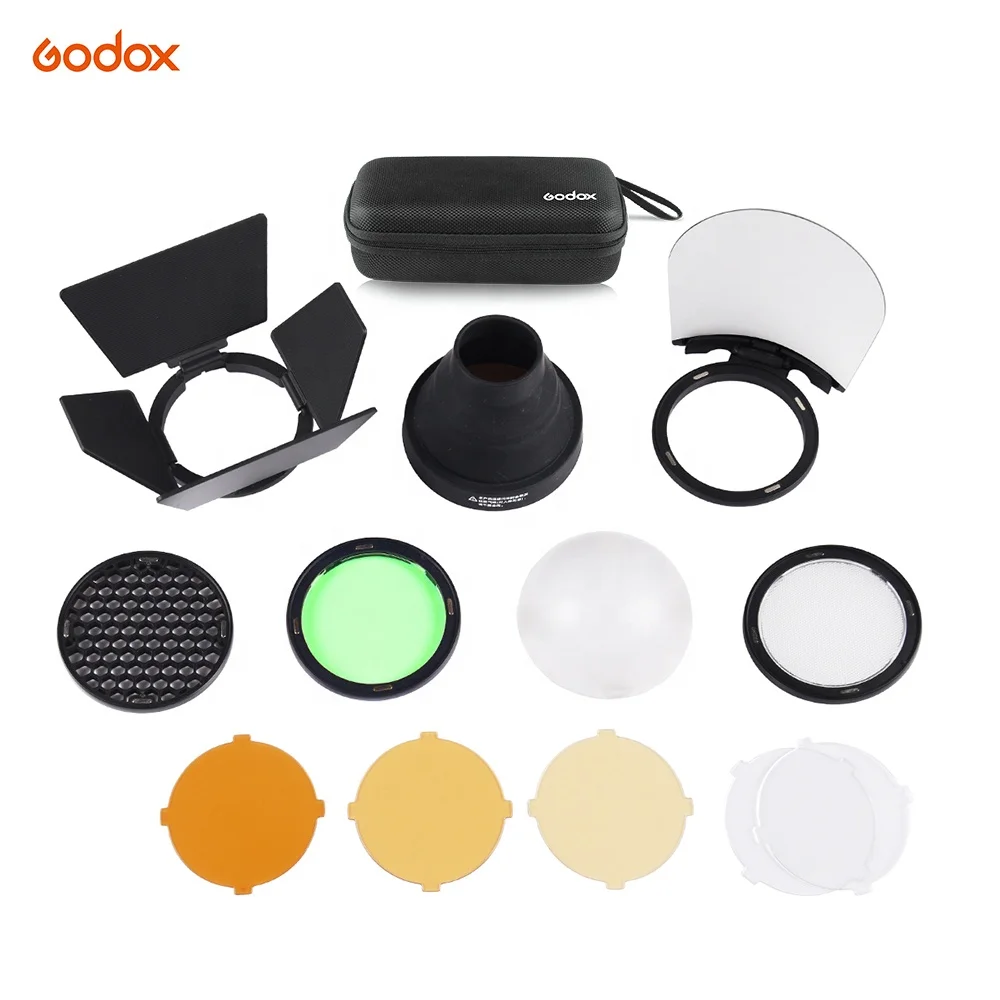 Набор аксессуаров Godox AK R1 подходит для круглой вспышки AD200/H200R аксессуары