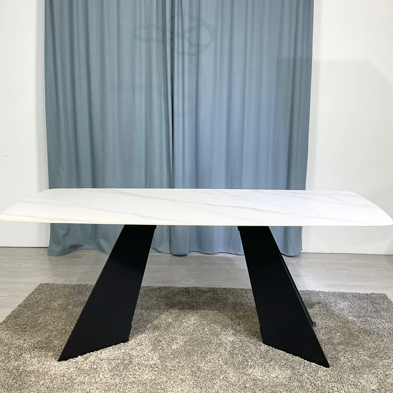 Modern home furniture Restaurant table Luxury dining table and chairs with table