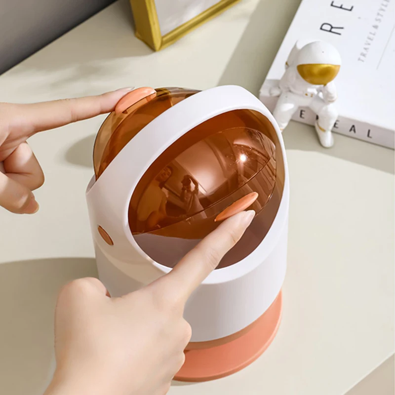 New Style Fashionable Design Stable Plastic Waste Bin with Lids Patent Mini Plastic Waste Bin