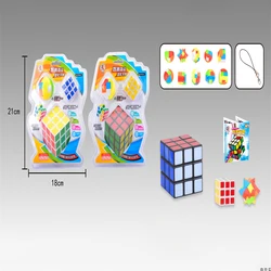 Custom Logo 3x3 Magic Cube Speed Up Puzzle Toy 3d Plastic Magic Puzzle Cube For Kids