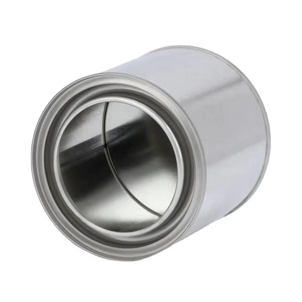 200ML 400ML 500ML Tinplate Metal Tin Cans With Lid For Empty Paint Cans