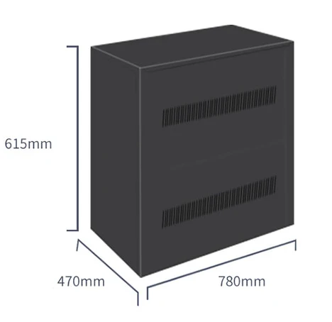 Металлический открытый телекоммуникации UPS зарядка аккумулятора Электрический шкаф короб для литиевой батареи