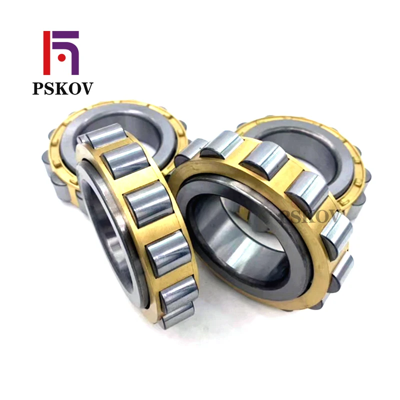PSKOV RN series RN307 RN307M эксцентриковый цилиндрический роликовый подшипник 307 с латунной клеткой 35*70 2*21