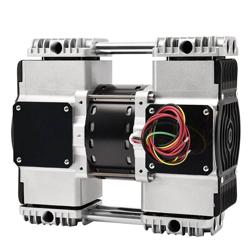 220V 800W -83KPa 480L/min Portable Electric Oil Free Vacuum Pump Air Compressor Head for Laboratory