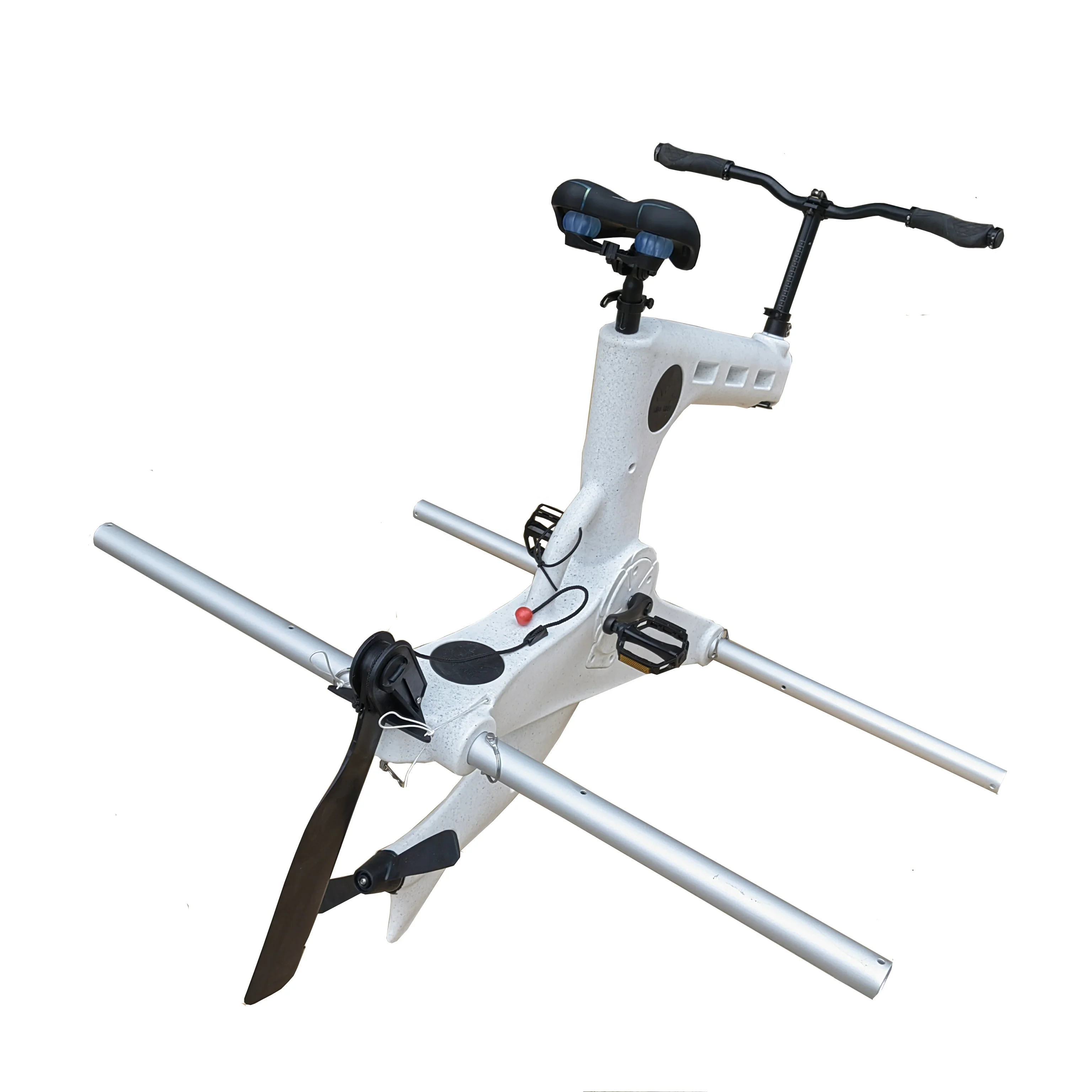 Inflatable Water river sea Bike Swan Pedal Boat Hydrofoil bike Frame Water Electric bike frame