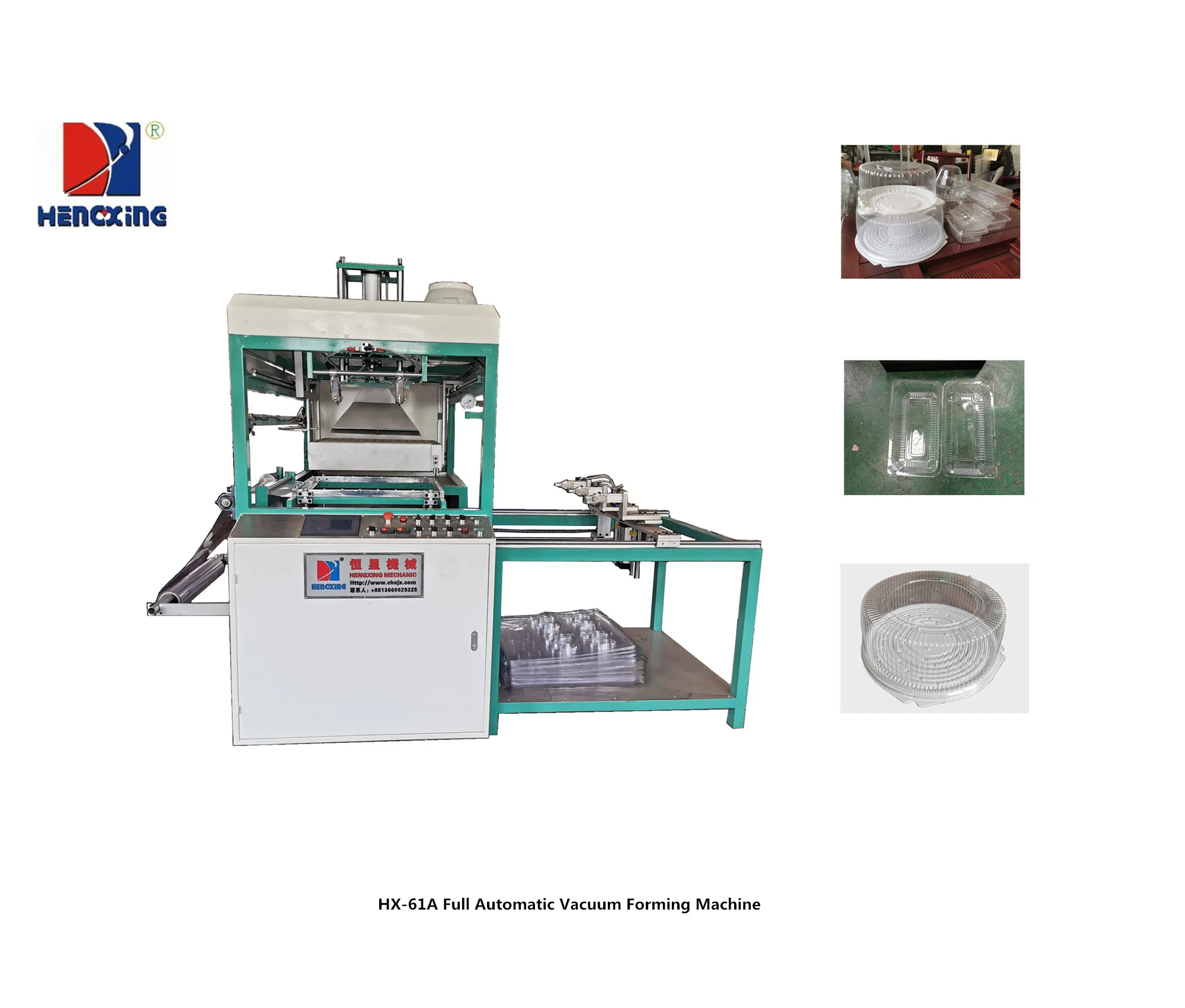 Disposable Plastic Plate Carton Making Foam Container Small Box Thermo Vacuum Forming Machine