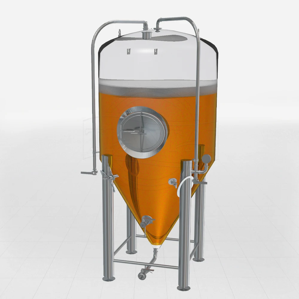 80 bbl Stainless steel Commercial Cylindro Conical Beer Fermentation Tanks