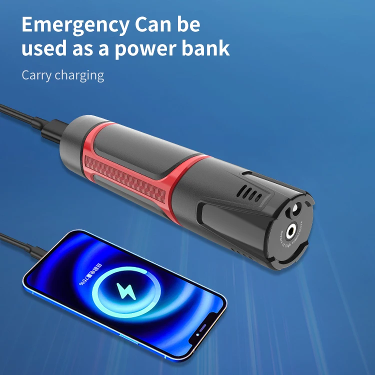 Car Air Compressor Automatic Rechargeable Wireless/Wired Inflatable Tire Inflator Digital Portable Car Air Pump for Car Bicycle