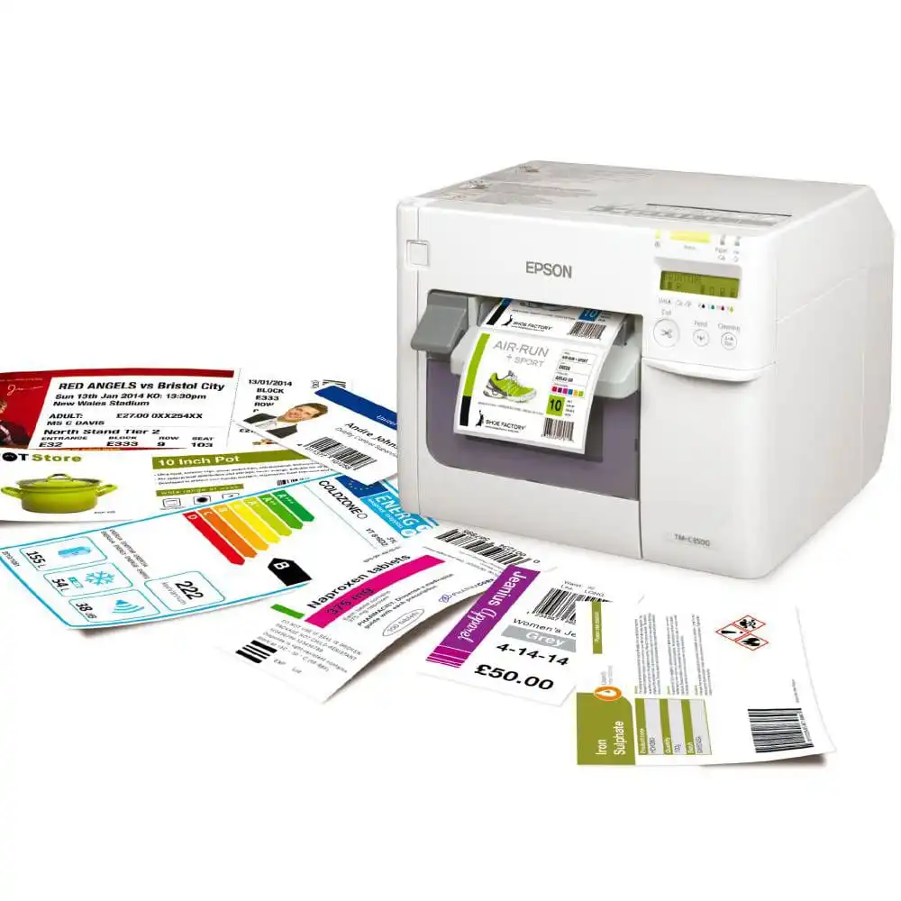 Epson C 3520  3500  Colour memjet inkjet label printer