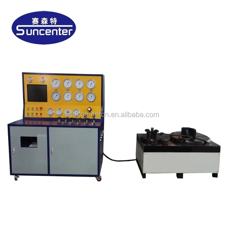 Suncenter DN15-DN400 range max 600 bar pressure safety valve test bench