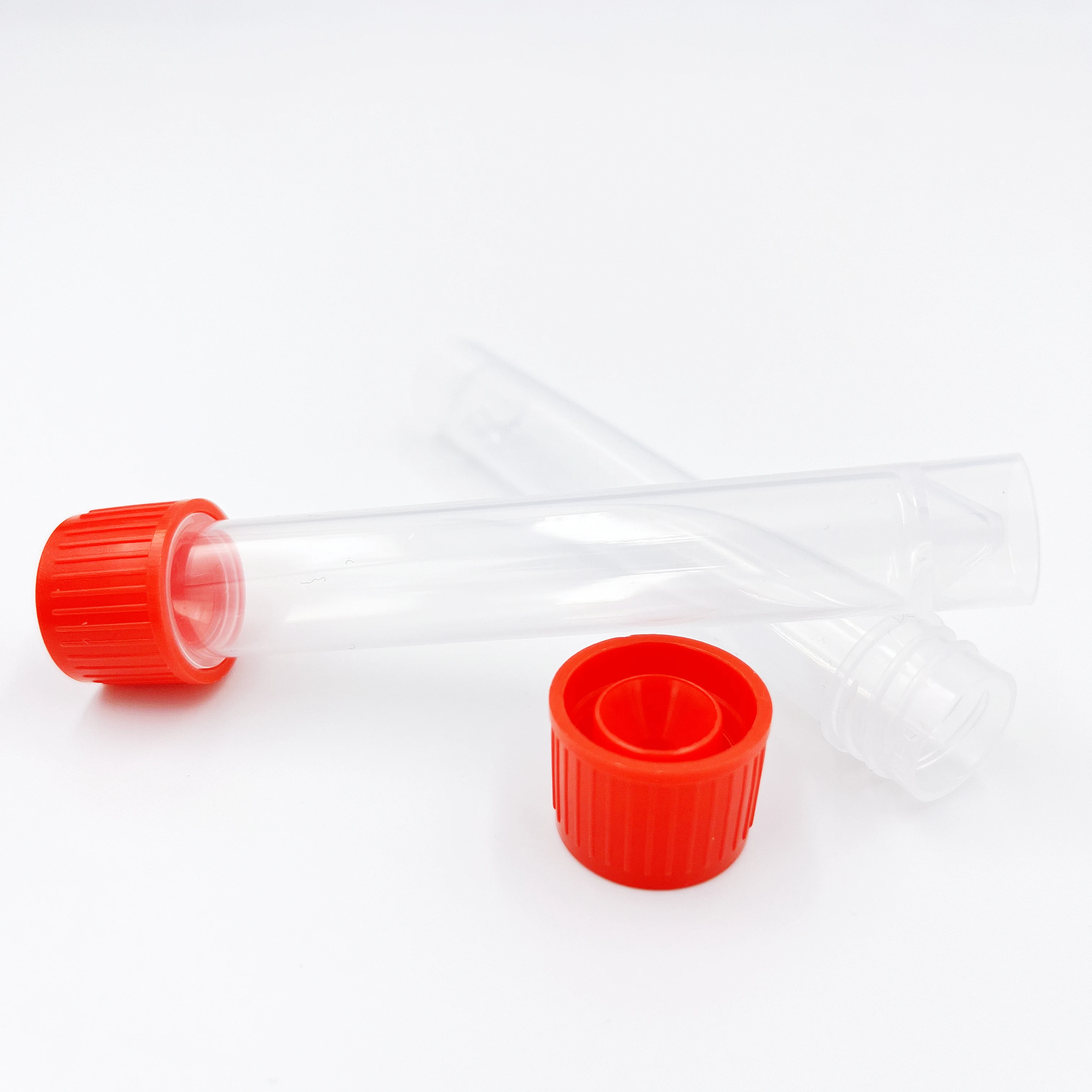 10ML PP Grade Self-Standing Sampling Tube with Plug Seal Cap,disposable screw sample specimen storage