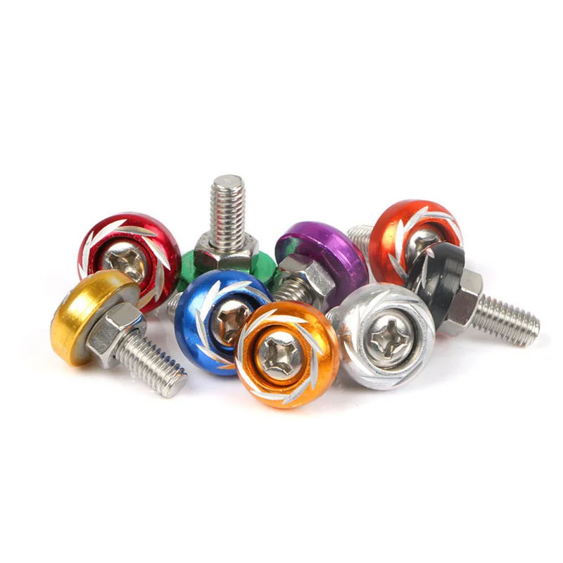 12 Point Flange Bolt  M7x1x32mm Titanium Bolt GR2 12pt Split Car Rim Bolt Motorcycles Car Wheel Tire