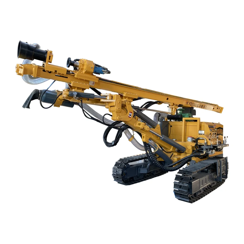 Revolutionary Cutting-Edge Blast Hole Drills for Mining Operations Diesel Engine Powered with Core Components Pump and Engine