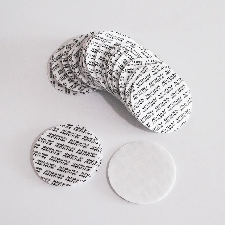 Customized Logo Printed Aluminum foil surface PS foam pressure sensitive seal liner