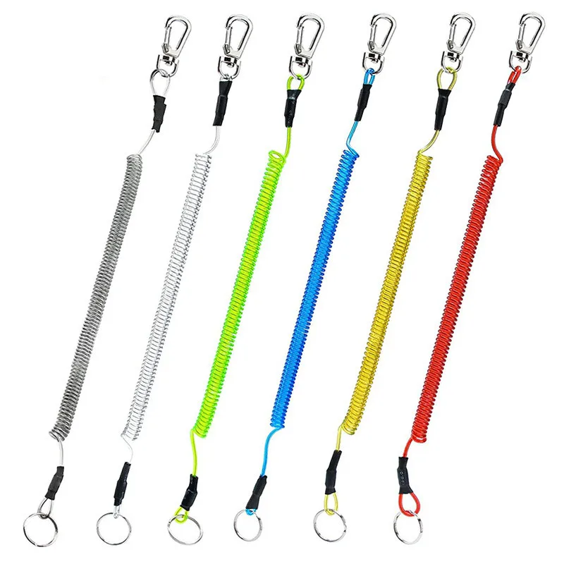 
Fishing Tool T4 Coiled Lanyard Luya Pliers Fixed Safety Rope 