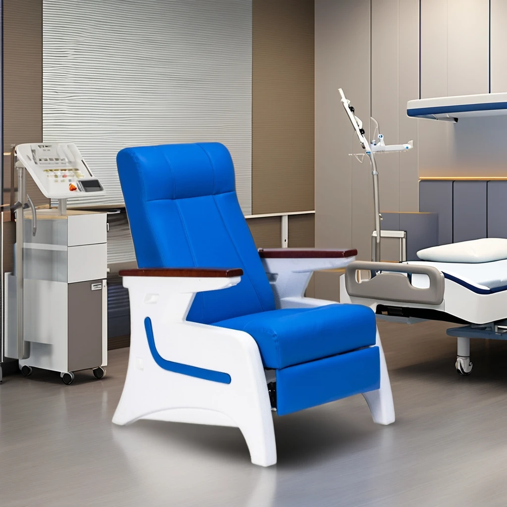 Индивидуальный полуавтоматический больничный инфузионный стул для пациентов диализное кресло переливания крови внутривенное инфузионное и спа-кресло