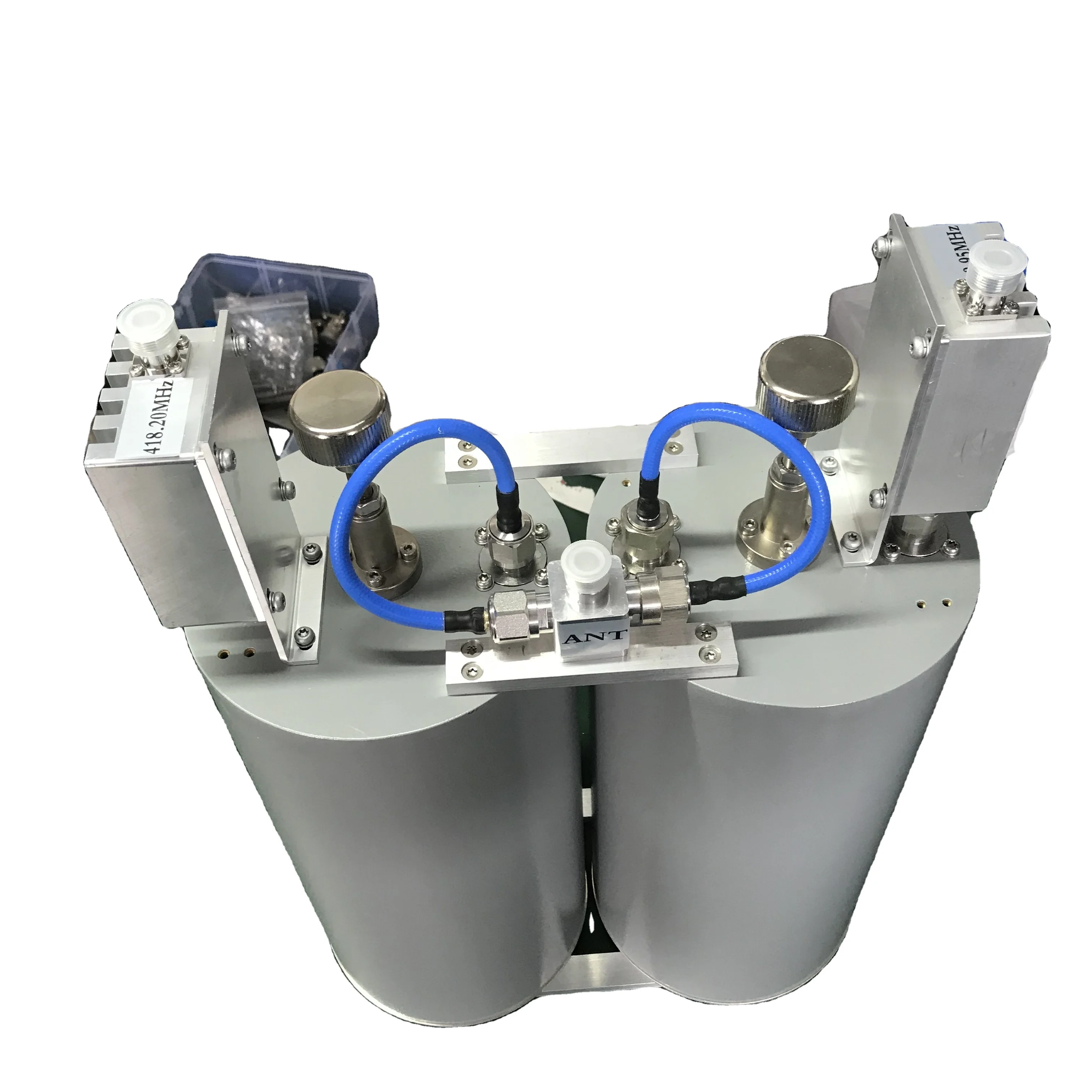 UHF 2 Channel Star Junction Cavity Combiner 400-470MHz Transmitter Antenna Combiner