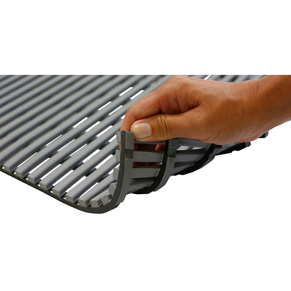 Removable diy splice drainage non slip floor spa shower mats pvc anti slip mat for swimming pool