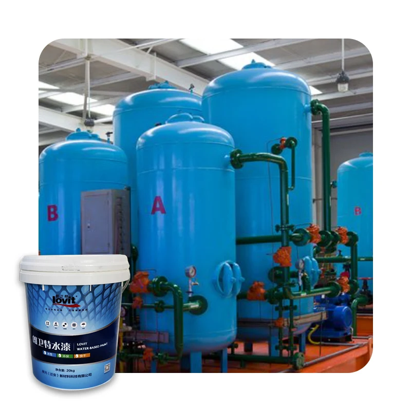 No Gloss Rust-resistant Pure Alkyd Latex Paint Industrial Paint With Warehouse Paint