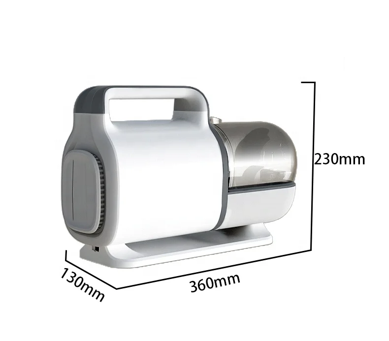 7 IN 1 Multi-functional Deshedding brush Dog Hair clippers Pet Grooming Vacuum Kit