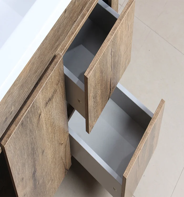 
Chinese factory vanity units with sink cabinet bathroom 