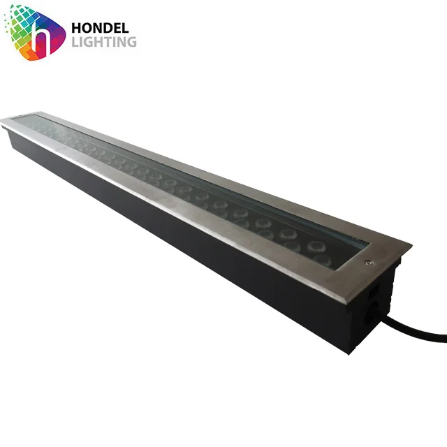 Floor Lighting IP67 High Quality Recessed 48W Double Line 1M Linear Led Inground Light