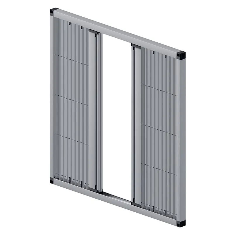 Factory price protection insect fiberglass door two way  pleated mosquito screen