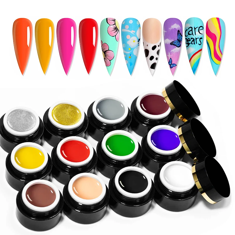 New Wholesale Beauty Nails Very Good Supply Products Vacation Custom Logo Uv Gel Nail Polish Painting Art