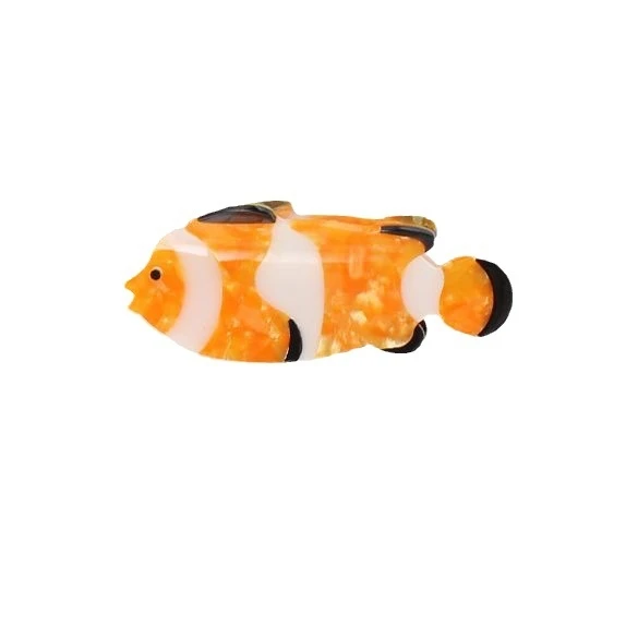 Ocean Series Large Grab Clip Clownfish Seahorse Shell Crayfish Animal Shark Clip Hair Accessories Hair Clip