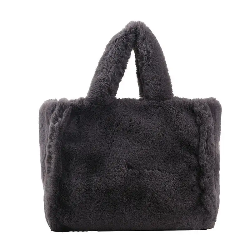 Winter New Fashion Shoulder Bag for Women Plush Handbag Texture Messenger Bag Shipping Forwarder