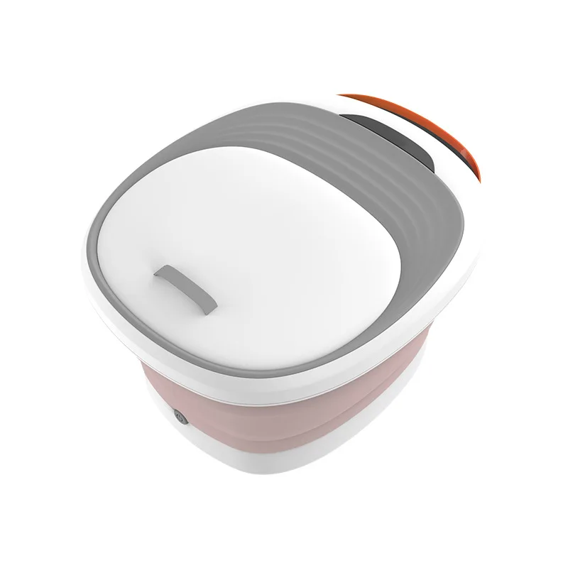 Foot spa bath massager with heat electric foldable remote shiatsu foot massage