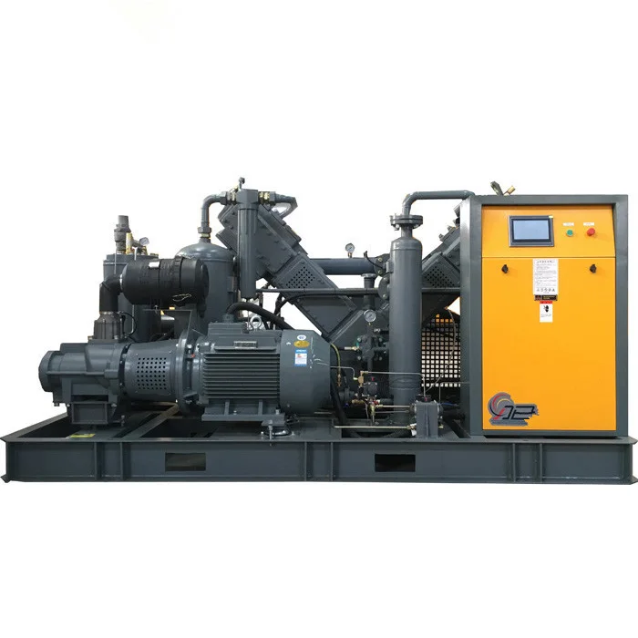 Industrial oil free screw air compressor price