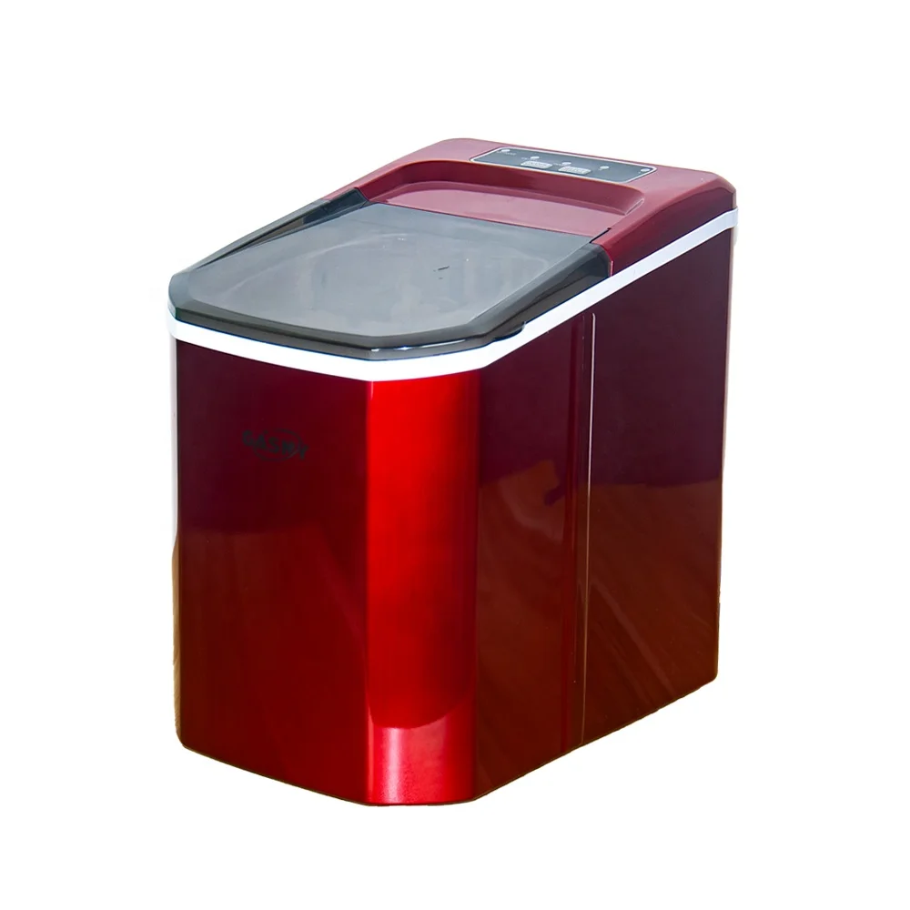 Ice Maker Machine for Countertop Self-Cleaning Function 10-12kgs/24H Portable Ice Maker 9 Cubes Ready in 6-10 Mins Compact Ice