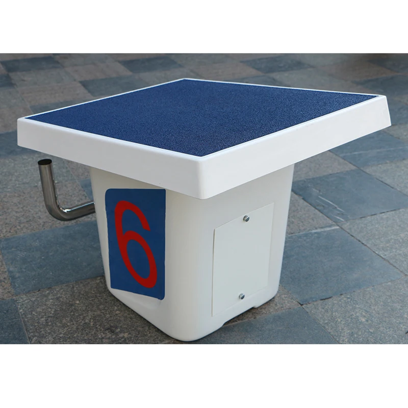 high quality International swimming pool starting block track and field for swimming pool competition and training